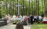Uroczystość Bożego Ciała 2012 r. z udziałem rodzin zabitych